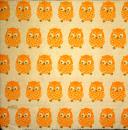 090 Eulen - 3-lagig (orange) - Ihr